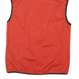 MAMMUT Womens Red Outdoor Jacket M Polyester Blend Zip Sleeveless