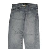 BLEND Mens Regular Fit Blue Denim Jeans W36 L32 Classic Cotton Zip Closure