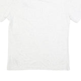 NEW BALANCE Mens White Logo Graphic T-Shirt S Short Sleeve Crew Neck