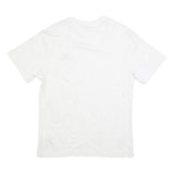 NEW BALANCE Mens White Logo Graphic T-Shirt S Short Sleeve Crew Neck