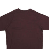 CARHARTT Mens Maroon Pocket T-Shirt XL Short Sleeve Crew Neck Cotton Workwear