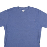 DICKIES Mens Blue Pocket T-Shirt XL Short Sleeve Crew Neck Classic Cotton