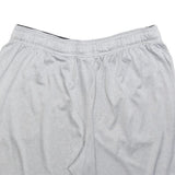 REEBOK Mens Grey Casual Polyester Sports Shorts L W34 Lightweight Breathable