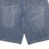EASY STREET Mens Blue Denim Shorts 2XL W36 Cotton Blend Casual Relaxed Fit