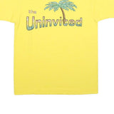 SCREEN STARS BEST Womens Yellow Dolly Graphic Print T-Shirt M Crew Neck Short
