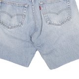 LEVI'S Mens Denim Blue Shorts Casual M W28 Classic Cotton Blend