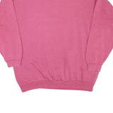 SWITCHER Womens Pink 1/4 Zip Sweatshirt M Cotton Blend Casual Pullover