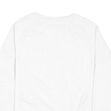 CHAMPION Mens White BYU-Idaho Crew Neck M Cotton Sweatshirt Casual Pullover