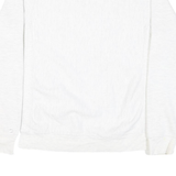 CHAMPION Mens White BYU-Idaho Crew Neck M Cotton Sweatshirt Casual Pullover