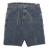 WRANGLER Mens Shorts Blue Casual Cotton Blend 2XL W36 Workwear Comfortable