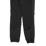 CRAFT Mens Black Polyester Blend Relaxed Trousers W27 L29 Elasticated Waist