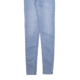 LEVI'S 720 BIG E Womens Jeans Blue Slim Skinny Denim Light W26 L32 Stretch