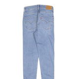 LEVI'S 720 BIG E Womens Jeans Blue Slim Skinny Denim Light W26 L32 Stretch