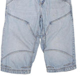 MUSTANG Mens Denim Blue Casual Shorts M W32 Cotton Blend Comfortable Fit