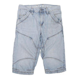 MUSTANG Mens Denim Blue Casual Shorts M W32 Cotton Blend Comfortable Fit