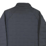 KAPPA Mens Black Sportswear Jacket M Polyester Blend Puffer Padded Zip
