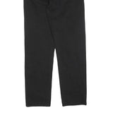 CALVIN KLEIN JEANS Womens Black Regular Straight Denim W30 L32 Cotton Blend Zip