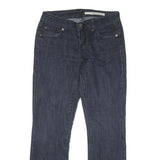 DKNY Womens Regular Fit Blue Denim Straight Leg Jeans Cotton Blend W32 L30