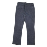 DKNY Womens Regular Fit Blue Denim Straight Leg Jeans Cotton Blend W32 L30