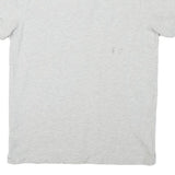 TOMMY HILFIGER Mens Grey Short Sleeve Cotton Blend Polo Shirt M Classic Logo