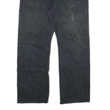 LEVI'S 501 Mens Jeans Black Regular Straight Denim Medium W36 L30 Classic Button