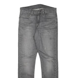 LEVI'S Mens Slim Grey Denim Slim Jeans W30 L29 Stylish Cotton Blend