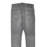 LEVI'S Mens Slim Grey Denim Slim Jeans W30 L29 Stylish Cotton Blend