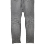 LEVI'S Mens Slim Grey Denim Slim Jeans W30 L29 Stylish Cotton Blend