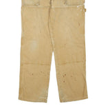 DICKIES Mens Jeans Beige Regular Straight Denim Good Condition W34 L30 Workwear