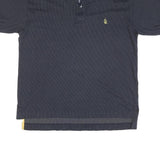 NAUTICA Mens Blue & Yellow Short Sleeve Polo Shirt XL Cotton Blend Classic Fit
