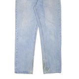 CARHARTT Mens Jeans Blue Regular Straight Denim Light W34 L31 Zip Closure