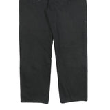 LEVI'S 504 Mens Regular Fit Black Cotton Denim Jeans W34 L27 Classic Zip Closure