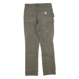 CARHARTT Mens Regular Fit Straight Leg Denim Stone Wash W30 L32 Utility Workwear