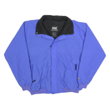 HELLY HANSEN Mens Blue Jacket L Polyester Zip Casual Outdoor Sport
