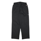 RED KAP Mens Black Cotton Blend Regular Straight Trousers W28 L30 Classic
