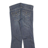 CALVIN KLEIN Womens Blue Regular Fit Straight Denim Jeans W32 L30 Classic Cotton