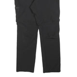 CRIVIT Womens Black Regular Fit Straight Leg Trousers Polyester Blend W30 L28