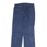 WRANGLER Mens Jeans Blue Regular Straight Denim Medium W30 L32 Classic Fit Zip