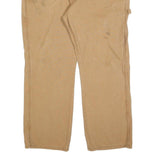 DICKIES Mens Cotton Blend Beige Relaxed Straight Trousers W38 L30 Workwear