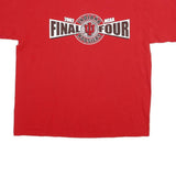 GILDAN Mens Red Indiana Hoosiers Final Four Graphic T-Shirt XL Short Sleeve Crew