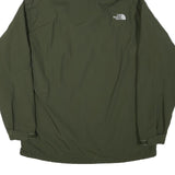 THE NORTH FACE Mens Green L Jacket Polyester Blend Hooded Zip Outdoor Waterproof