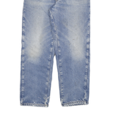 DICKIES Mens Blue Regular Fit Straight Denim Jeans W33 L28 Classic Workwear