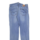 LEVI'S 511 Slim Mens Jeans Blue Denim Light W34 L32 Zip Cotton Blend Slim Fit