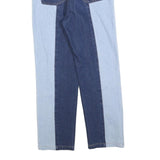 KARL KANI Womens Jeans Blue & Light Blue Regular Straight Denim Medium W26 L26