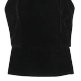 JIGSAW Womens Black Day Dress Polyester Blend Long Sleeve S Simple Classic