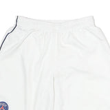 NIKE Mens White Sports Casual Shorts L W26 Paris Print Elastic Waistband