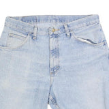WRANGLER Mens Shorts Blue Casual Denim L W33 Light Wash