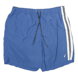 NAUTICA Mens Shorts Blue Casual XL W36 Drawstring Quick Dry Swimwear