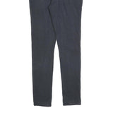 LEVI'S 711 Womens Jeans Black Slim Skinny Denim Medium W29 L30 Zip Closure