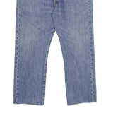 LEVI'S 501 Mens Jeans Blue Classic Straight Denim Medium W36 L26 Button